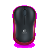 Logitech M185 Ασύρματο Οπτικό Ποντίκι Κόκκινο 910-002237